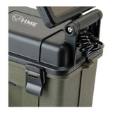 Hunting Made Easy HME 12-Volt Battery Box with 2-Watt Solar Panel for Trail Cameras (2-Pack)