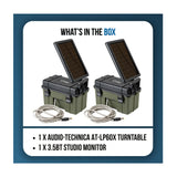 Hunting Made Easy HME 12-Volt Battery Box with 2-Watt Solar Panel for Trail Cameras (2-Pack)