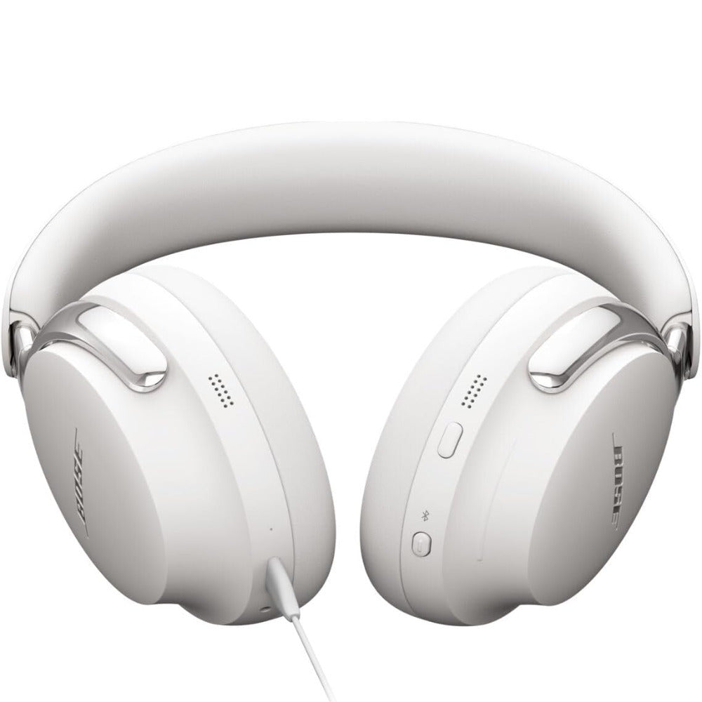 Bose QuietComfort Ultra 2nd Gen Noise Cancelling Headphones (White Smoke) with Accessory