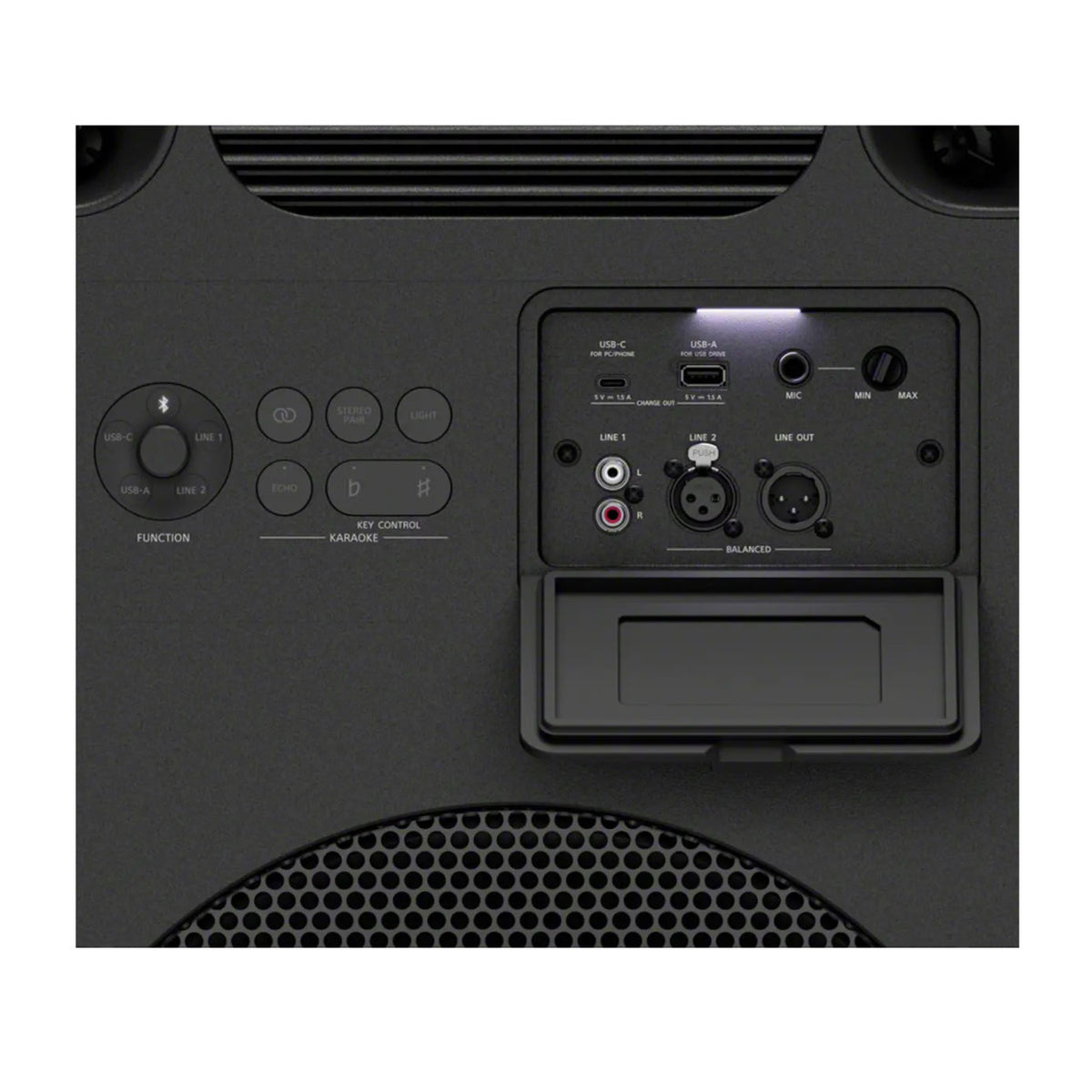 Sony SRSULT3000 ULT Tower MAX Bluetooth 5.3 Karaoke Party Speaker with Multipoint Connection