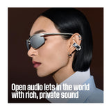Bose Ultra 2nd Gen Water-resistant Open-Ear Wireless Earbuds with Multipoint Connection (White)