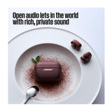 Bose Ultra 2nd Gen Open-Ear Wireless Earbuds with Multipoint Connection (Cherry Chocolate)