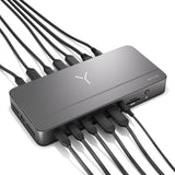 Brydge Stone Pro TB5 Thunderbolt 5 Docking Station (Space Black Aluminum)