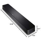 Bose TV Speaker Soundbar for TV with Bluetooth, Dialogue Mode, HDMI-ARC, Optical and HDMI Cables