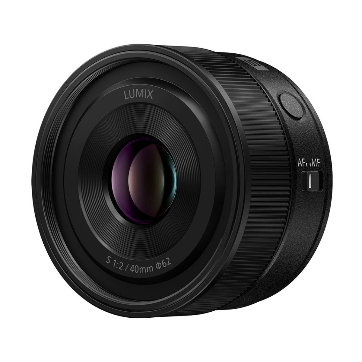 Panasonic LUMIX S 40mm f/2 L-Mount Compact Prime Lens Bundle with 62mm UV Protector Lens Filter