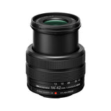 OM System PEN Mirrorless Camera with 14-42mm F3.5-5.6 III Lens and Skinny Wrist Strap (Black)