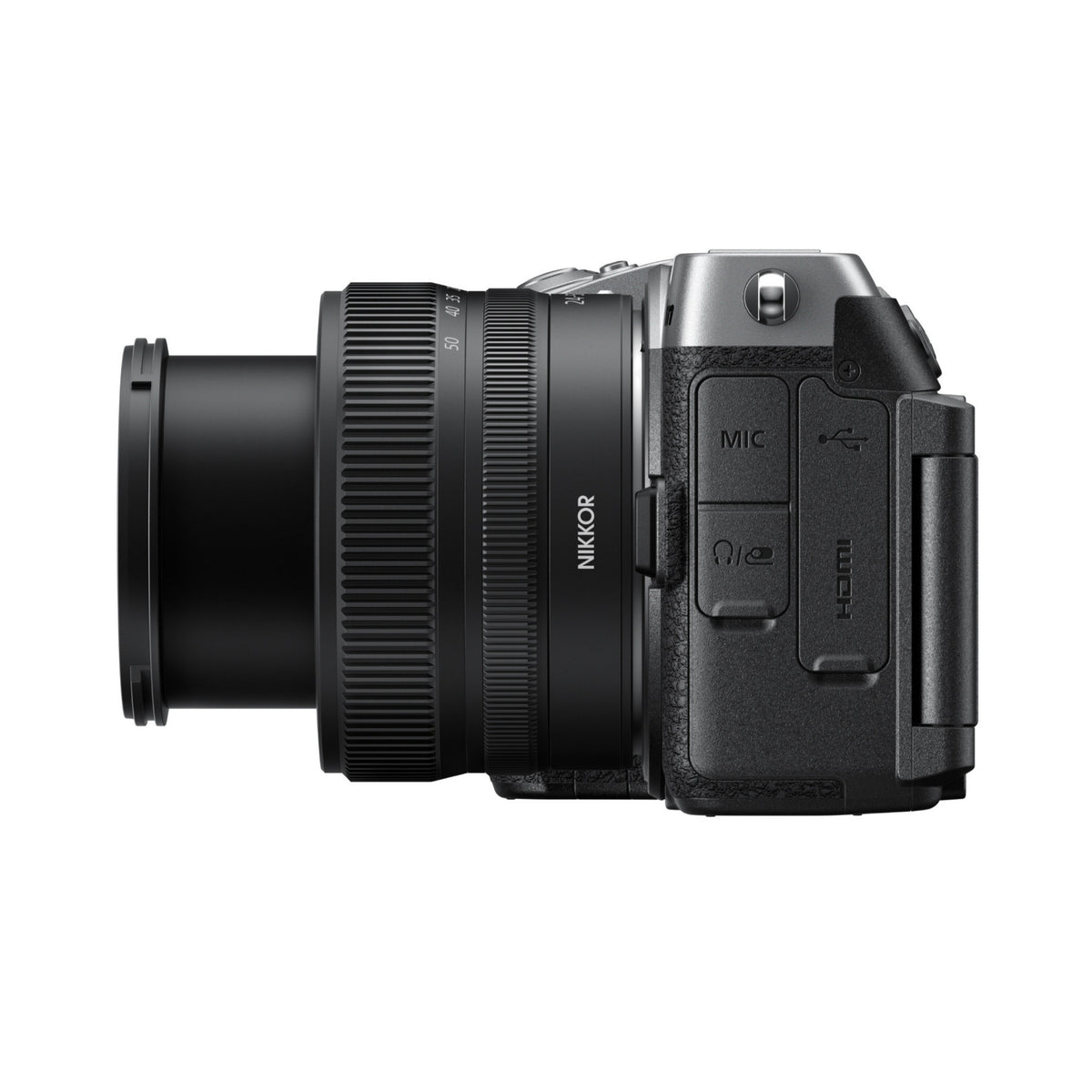 Nikon Z5IIC 24.5MP 4K Compact Full-Frame Mirrorless Camera with 24-50mm f/4-6.3 Lens (Silver)
