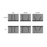Monoprice Universal Soundbar Bracket with Adjustable Arms Fits Displays 23in to 75in