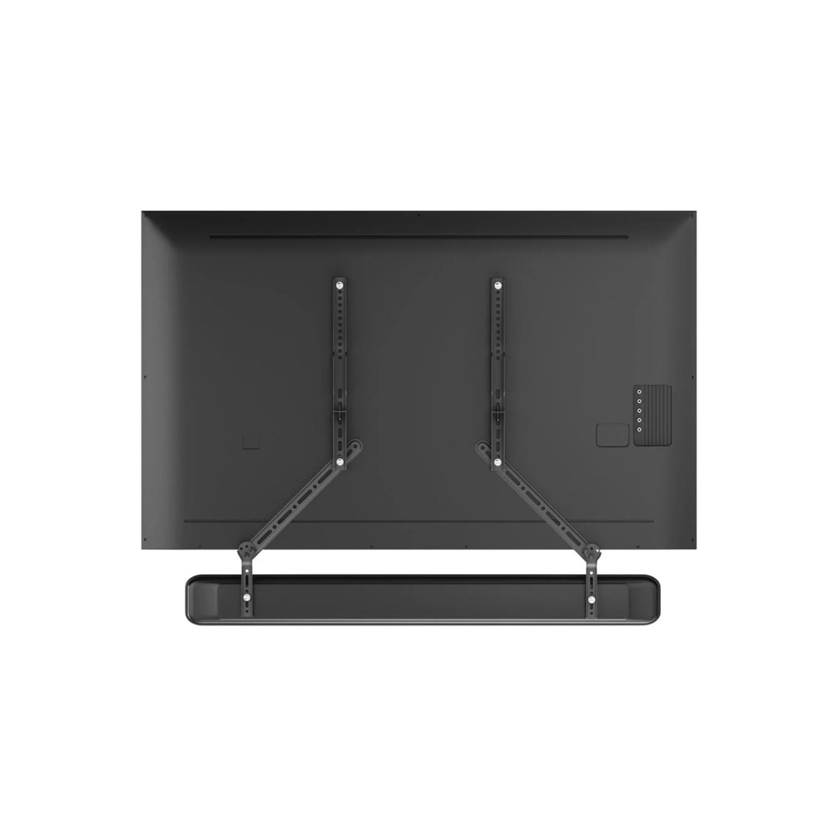 Monoprice Universal Soundbar Bracket with Adjustable Arms Fits Displays 23in to 75in