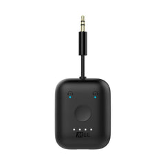 MEE Audio Connect Air In-Flight Wireless Audio Adapter for AirPods and Bluetooth Headphones (Black)