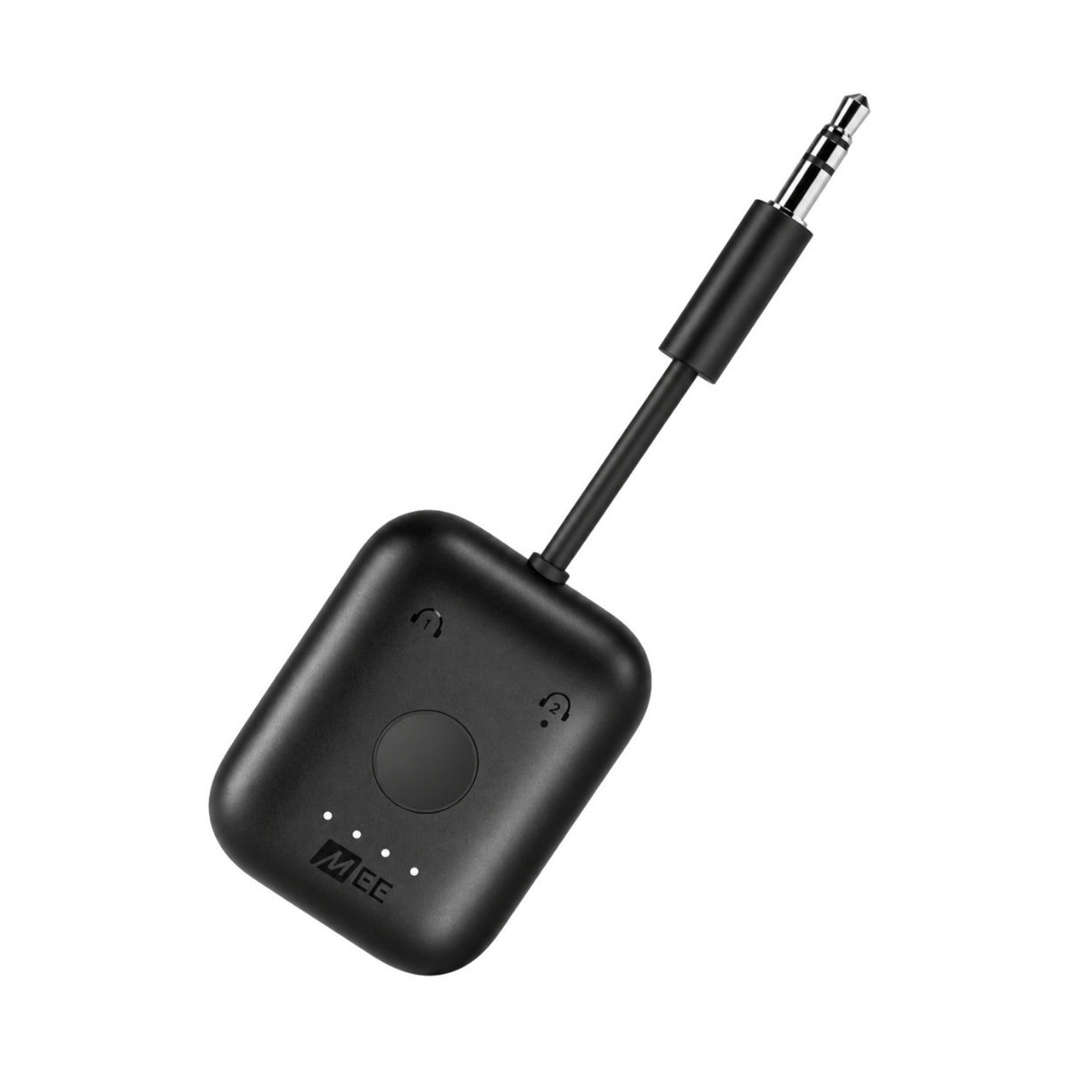 MEE Audio Connect Air In-Flight Wireless Audio Adapter for AirPods and Bluetooth Headphones (Black)