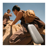 Bose SoundLink Flex Portable Bluetooth Speaker (2nd Generation, Sandstone) Bundle with Carabiner