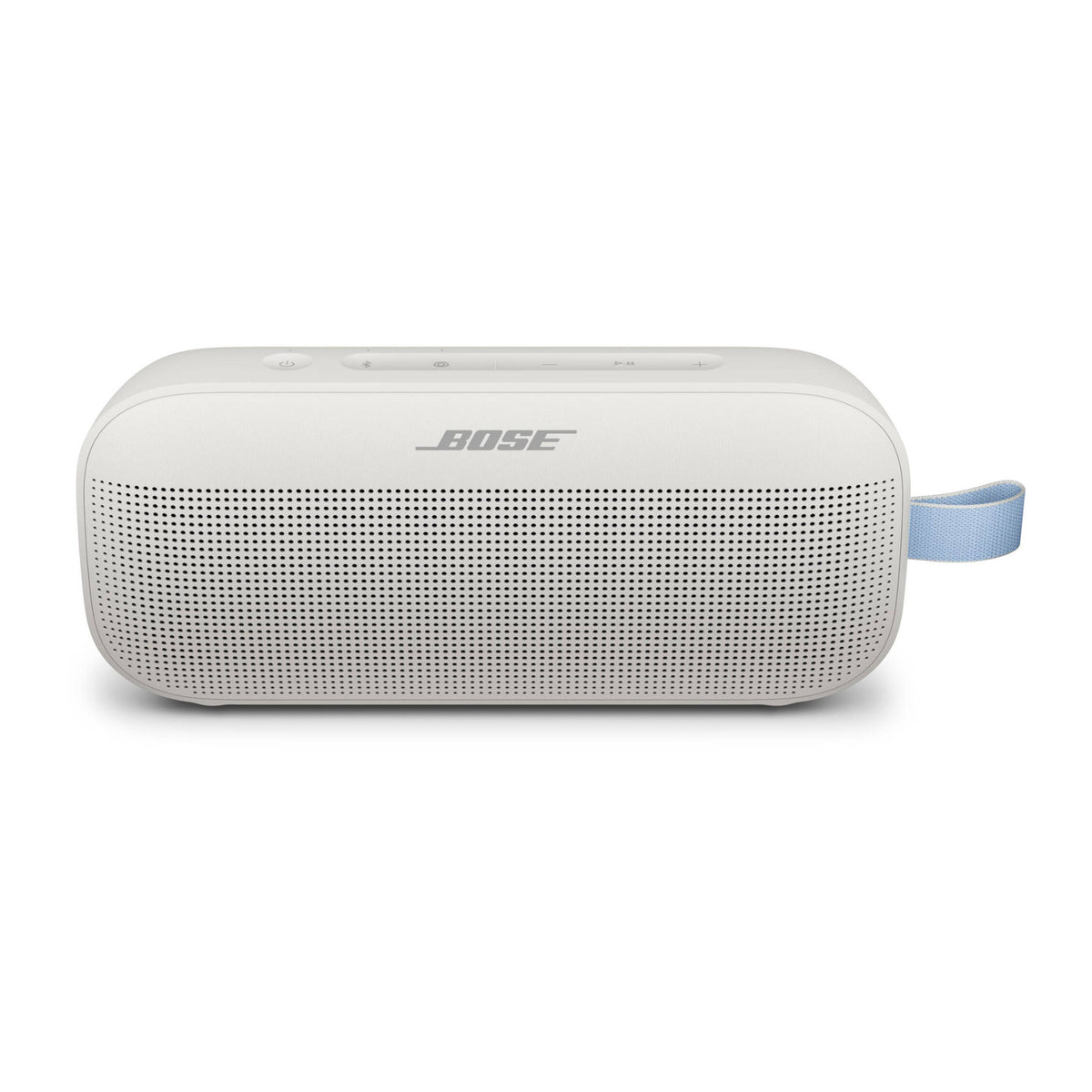 Bose SoundLink Flex Portable Bluetooth Speaker (2nd Gen, Ltd Ed. Fog Gray) Bundle with Carabiner