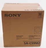 Sony SA-CS9M2 10-Inch Powered Active Subwoofer (Black) (Open Box)