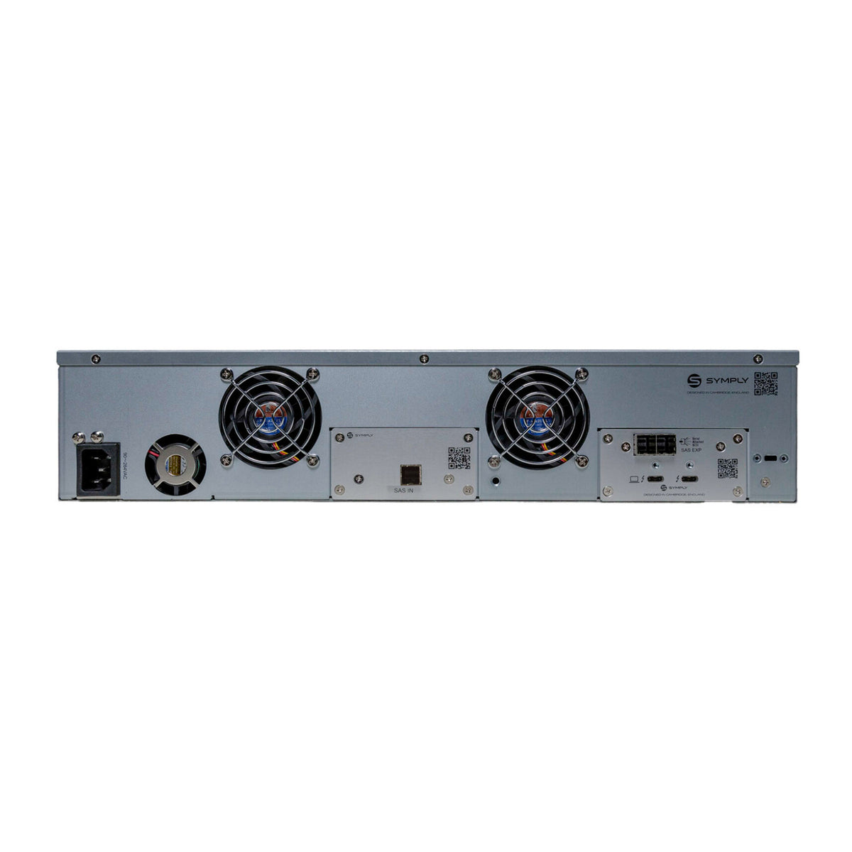 Symply SymplyPRO 2U Gen2 LTO-10 Full Height Rackmount Tape Drive with Thunderbolt 3 and SAS Support