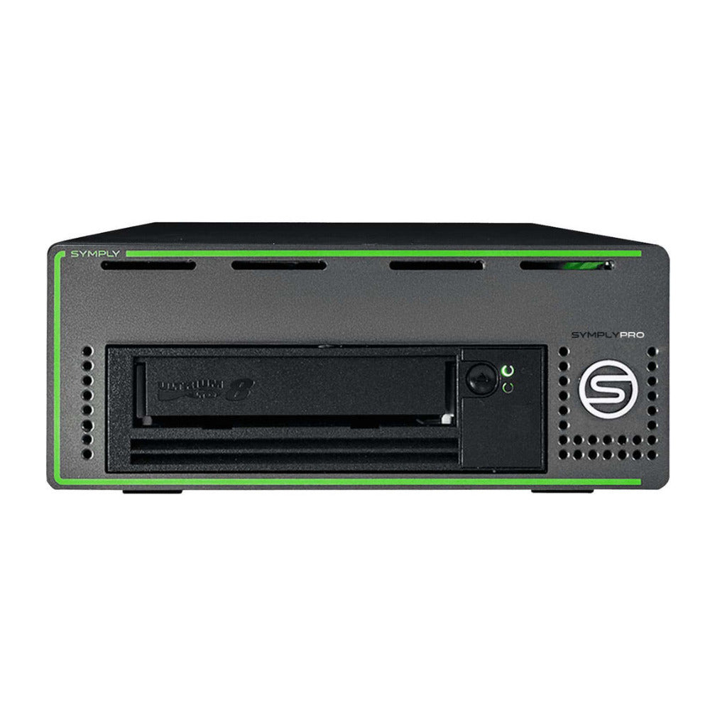 SYMPLY SymplyPRO LTO-9 Desktop Archive Tape Drive, 18 TB, Thunderbolt 3 and SAS