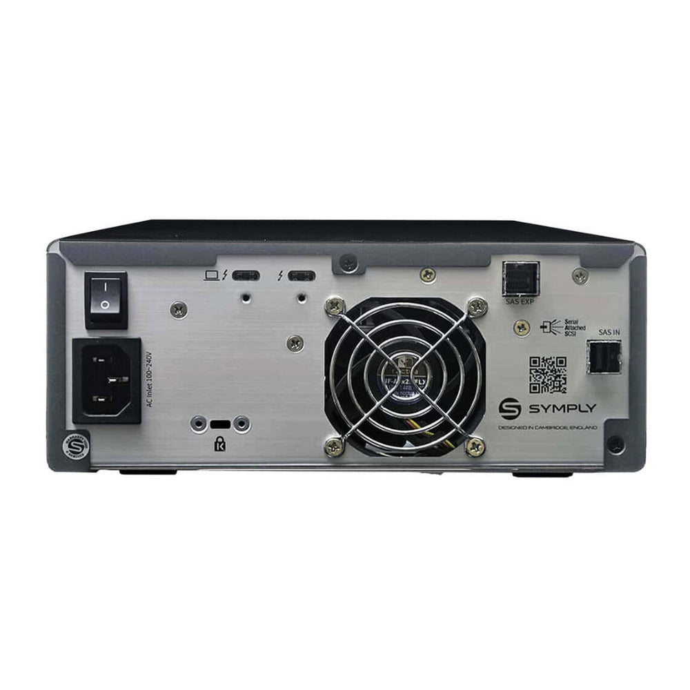 SYMPLY SymplyPRO LTO-9 Desktop Archive Tape Drive, 18 TB, Thunderbolt 3 and SAS