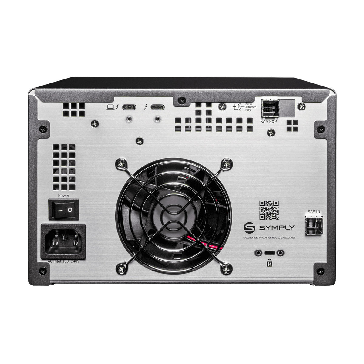 Symply SymplyDIT XTF 30/75TB Thunderbolt 3 and SAS LTO-10 Tape Desktop Drive with Thunderbolt Cable