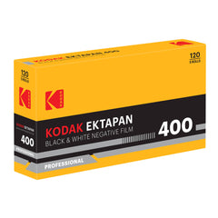 Kodak EKTAPAN 400 120 Panchromatic Black and White Negative Film (5 Roll Pack)