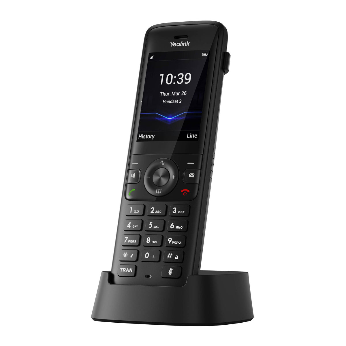 Yealink W78H Cordless DECT Handset with Bluetooth 5.1 and TFT Color Display