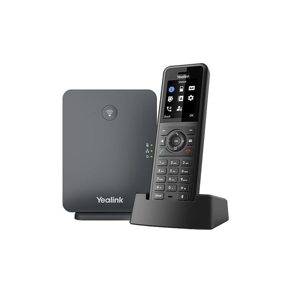 Yealink W77P DECT IP Phone System with IP54 W57R Handset and W70B Base Station