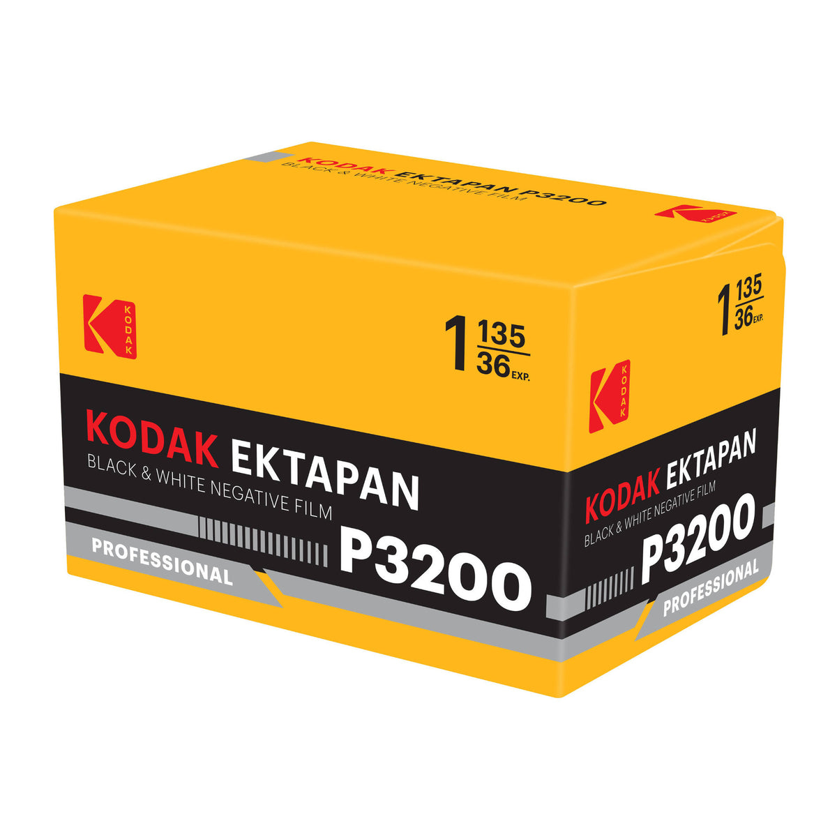 Kodak EKTAPAN P3200 35mm Black and White Negative Film, 36 Exposures, Low Light
