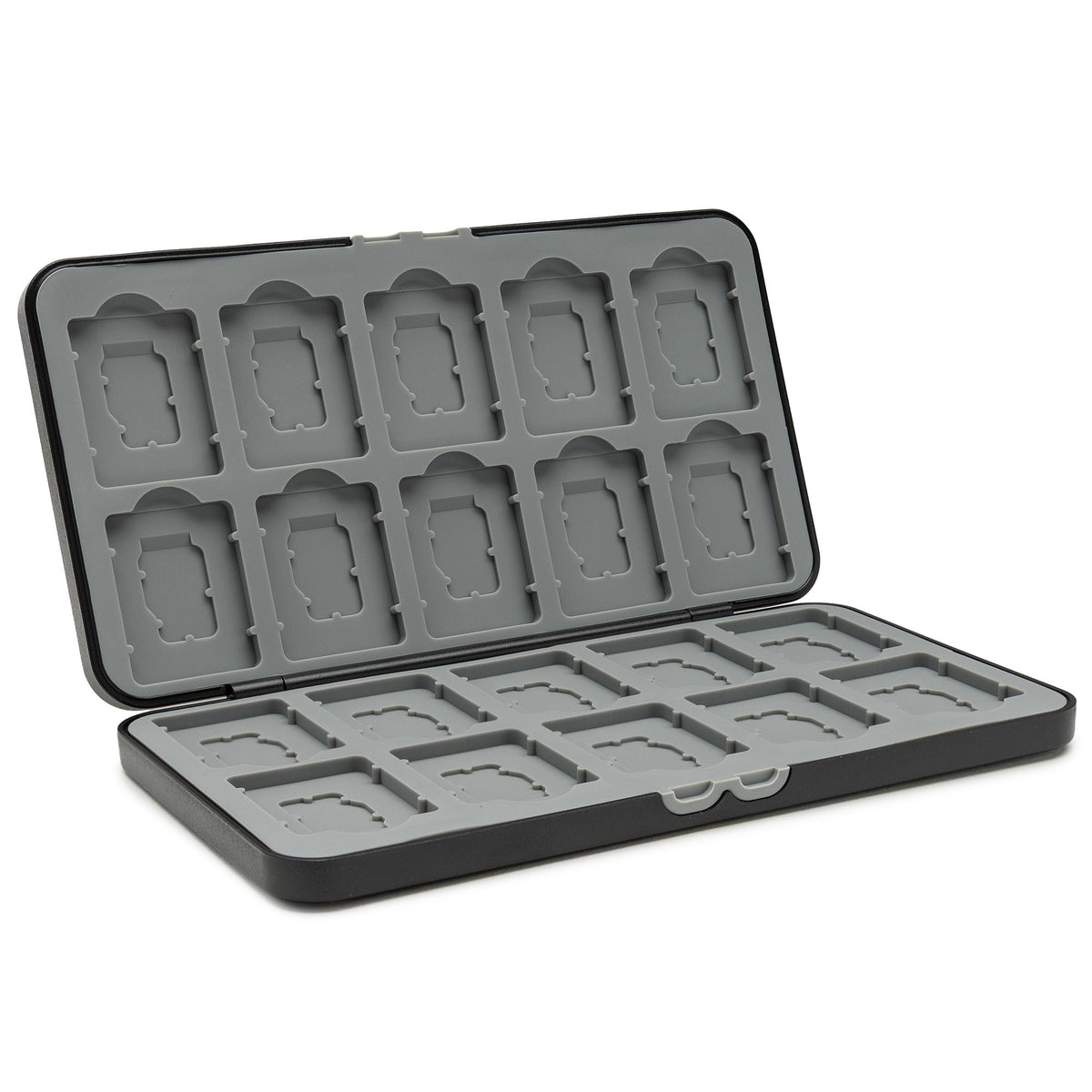 Koah 40 Slot Memory Card Case for 20 SD and 20 microSD Cards
