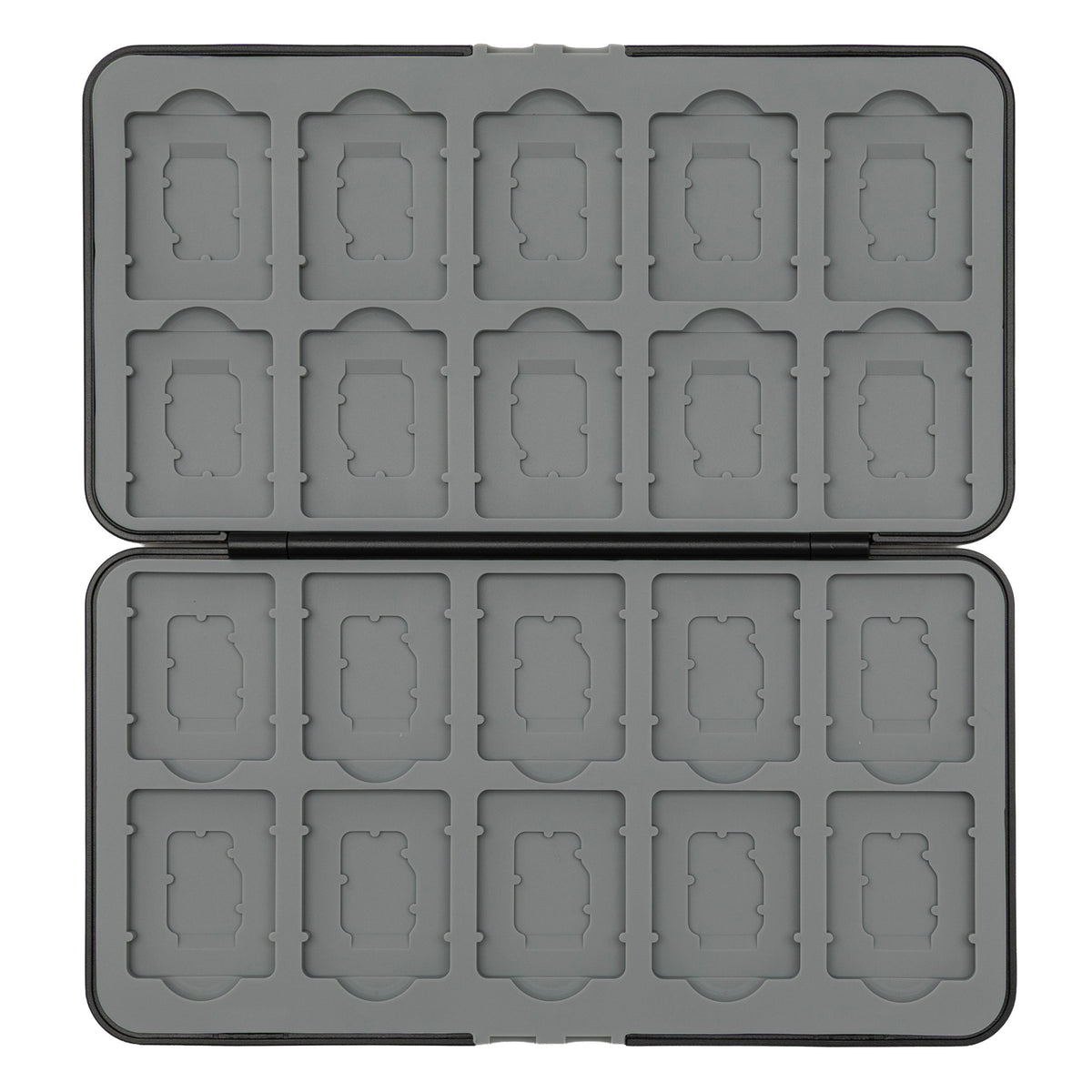 Koah 40 Slot Memory Card Case for 20 SD and 20 microSD Cards