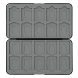 Koah 40 Slot Memory Card Case for 20 SD and 20 microSD Cards