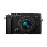 OM System PEN 20.4MP Digital Camera with 14-42mm and 40-150mm Lenses, and Wrist Strap (Black)
