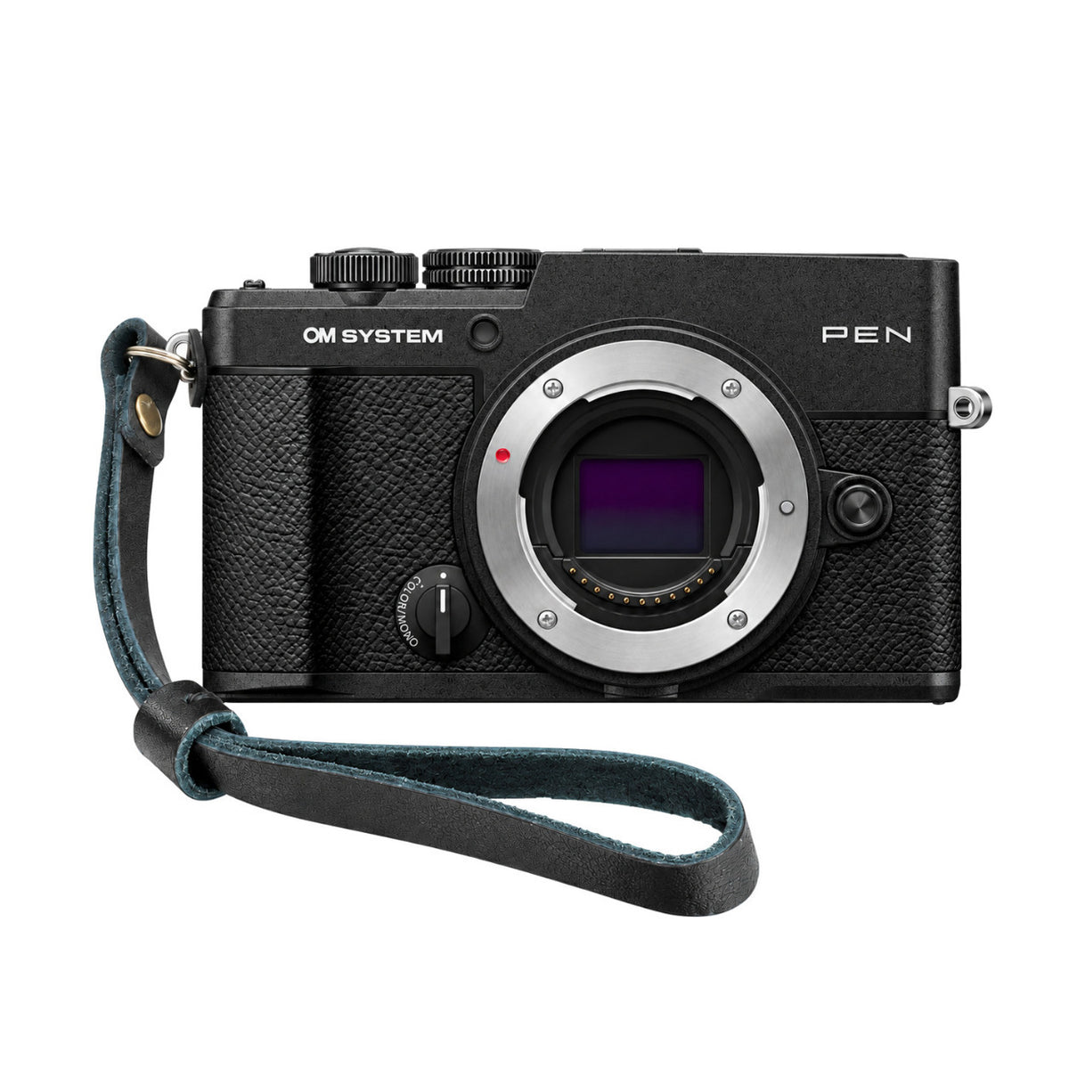 OM System PEN 20.4MP Digital Camera with 14-42mm and 40-150mm Lenses, and Wrist Strap (Black)