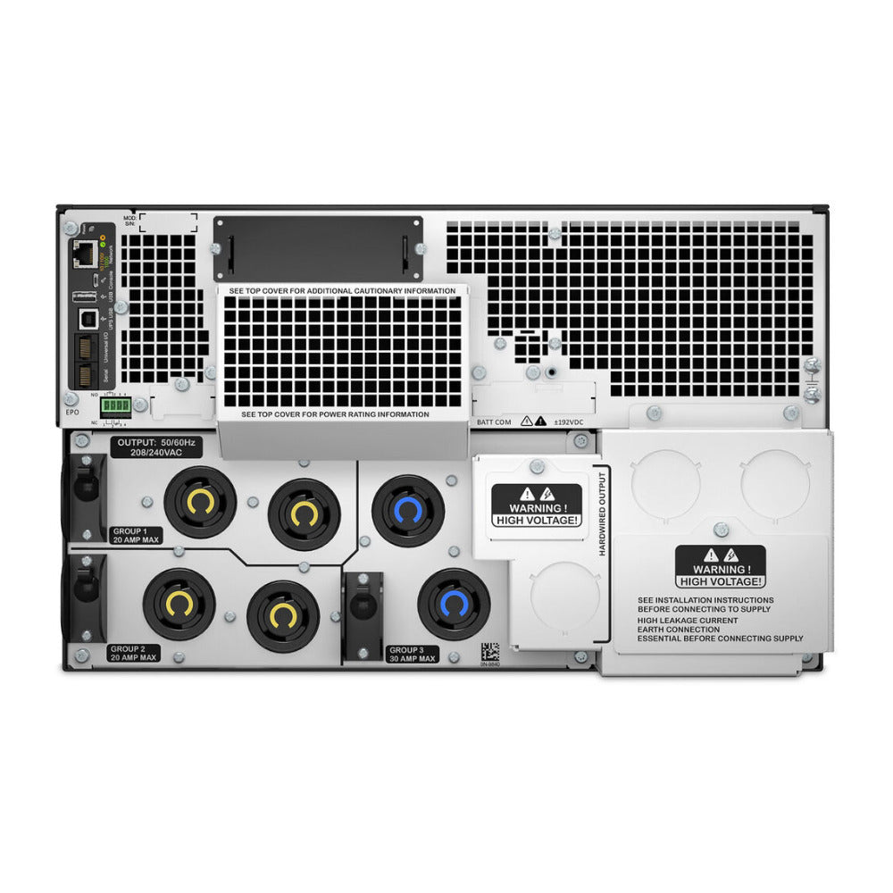 APC SRT10KRMXLT Smart UPS On Line 10kVA 10kW 6U Rackmount with Network Card