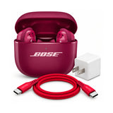 Bose QuietComfort Ultra True Wireless Earbuds 2nd Gen (Deep Plum) Bundle with Accessories