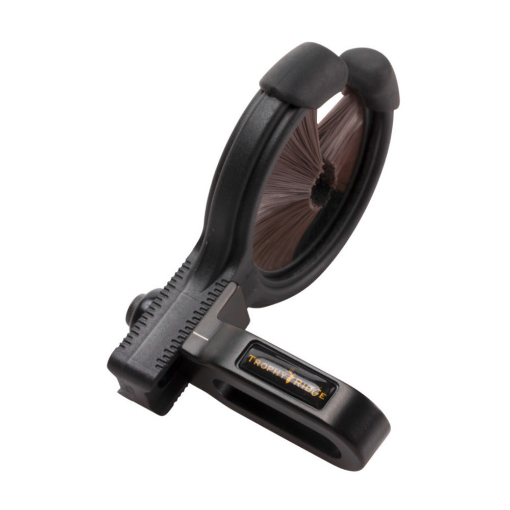 Trophy Ridge Kill Shot Whisker Biscuit Ambidextrous Small Arrow Rest with Reversible Mount (Brown)