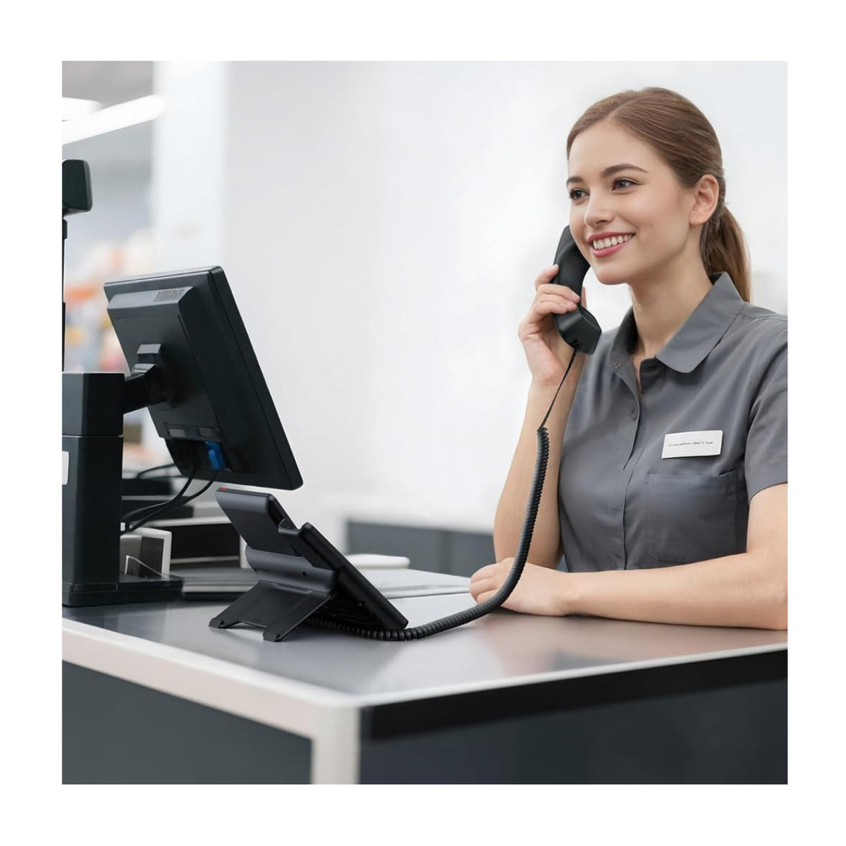 Yealink T73U Business Corded IP Phone with 12 SIP Accounts, 2.8-inch Color Display, and HD Audio