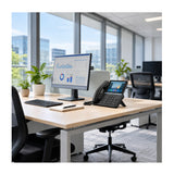 Yealink T77U Corded Conferencing Business IP Phone with 7-inch Touchscreen and 10-Way Conferencing