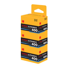 Kodak ULTRAMAX 400 35mm Color Negative Film, ISO 400, 36 Exposures (3 Pack)