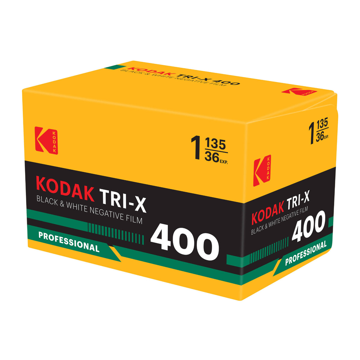 Kodak Professional TRI X 400 ISO 400 Black and White Film 35 mm, 36 Exposures