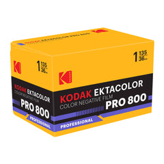 Kodak EKTACOLOR PRO 800 35mm Color Negative Film, 36 Exposures, Single Roll