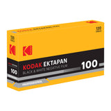 Kodak Professional EKTAPAN 100 120 Medium Format Black and White Film (5 Rolls)