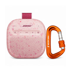 Bose SoundLink Micro Bluetooth Speaker (Petal Pink, 2nd Generation) with Carabiner