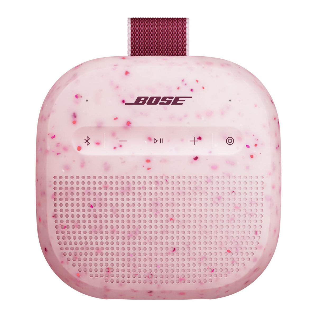 Bose SoundLink Micro Bluetooth Speaker (Petal Pink, 2nd Generation) with Carabiner