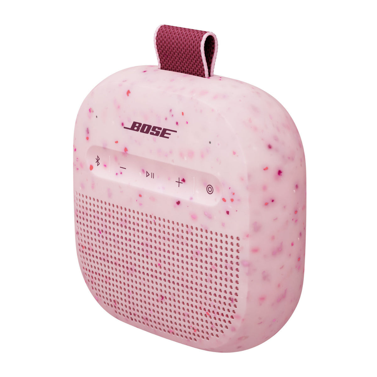 Bose SoundLink Micro Bluetooth Speaker (Petal Pink, 2nd Generation) with Carabiner