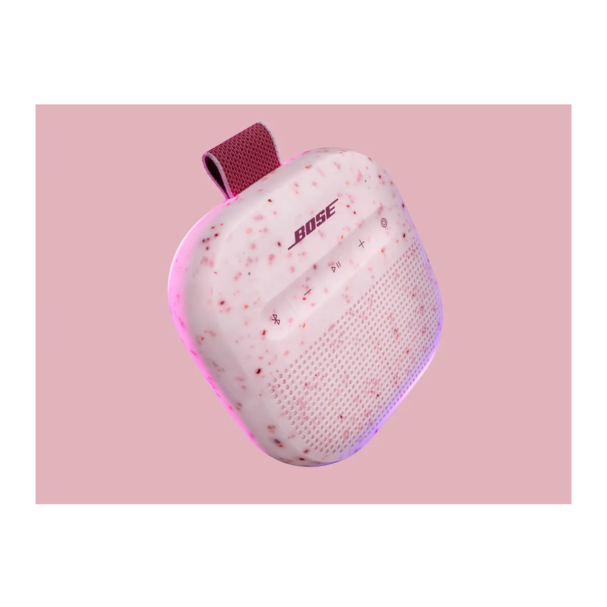 Bose SoundLink Micro Bluetooth Speaker (Petal Pink, 2nd Generation) with Carabiner