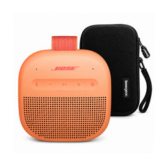 Bose SoundLink Micro Bluetooth Speaker (Sunset Peach, 2nd Generation) with Storage Case Bundle