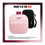 Bose SoundLink Micro Bluetooth Speaker (Petal Pink, 2nd Generation) with Storage Case Bundle