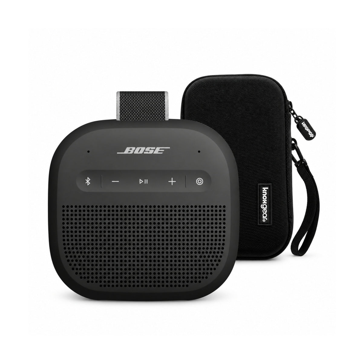 Bose SoundLink Micro Bluetooth Speaker (Black, 2nd Generation) with Storage Case Bundle