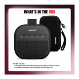 Bose SoundLink Micro Bluetooth Speaker (Black, 2nd Generation) with Storage Case Bundle