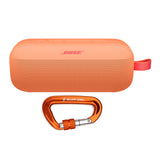 Bose SoundLink Flex Portable Bluetooth Speaker (2nd Generation, Sunset Peach) Bundle with Carabiner