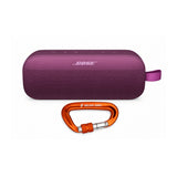 Bose SoundLink Flex Portable Bluetooth Speaker (2nd Gen, Rosewood Mauve) Bundle with Carabiner